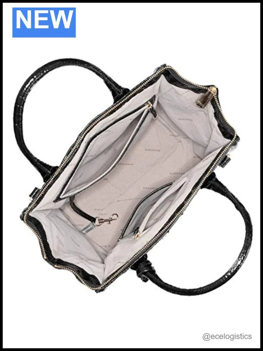 Genuine Leather Designer Satchel Handbag with Crossbody Strap
